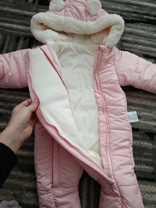 Nowy  Kombinezon zimowy dla dziewczynki 68/74