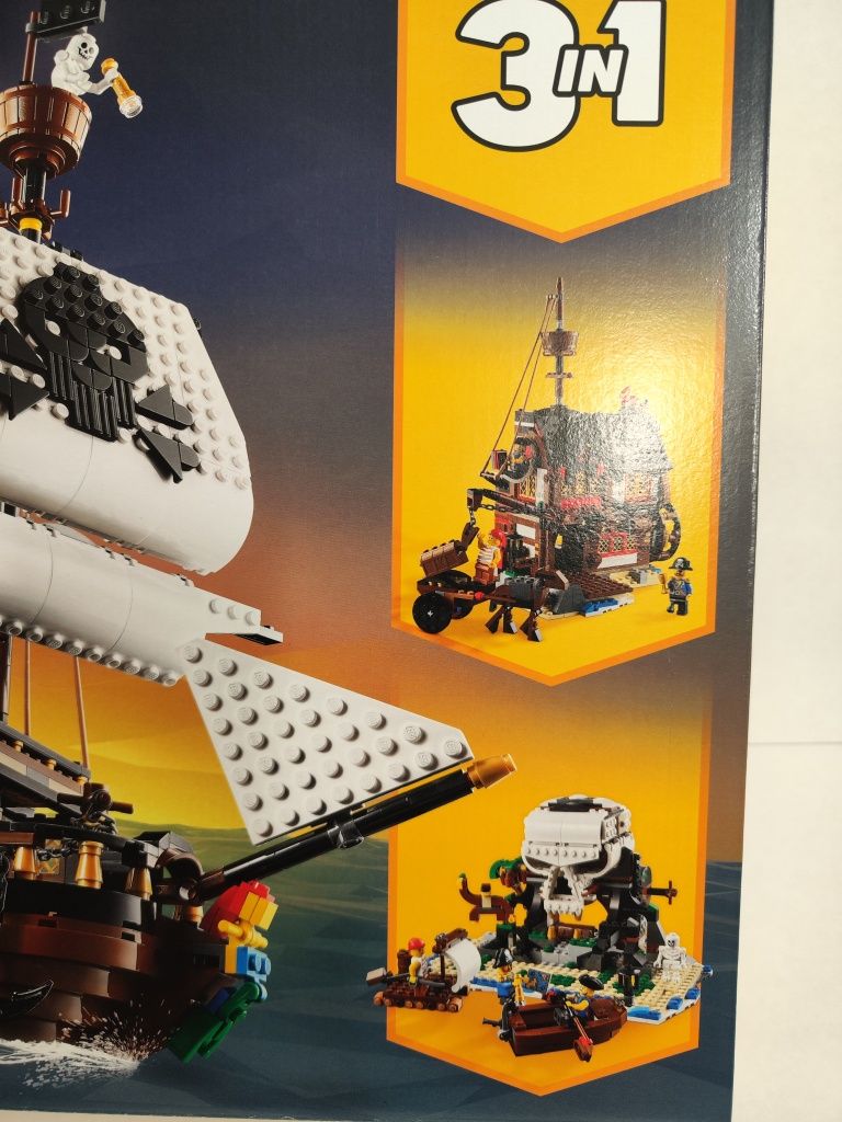 Lego Creator 3in1  31109 - Barco Pirata NOVO