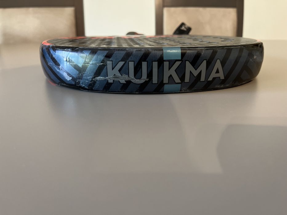 Raquete Padel Kuikma Precision Hard 990 - Bom estado