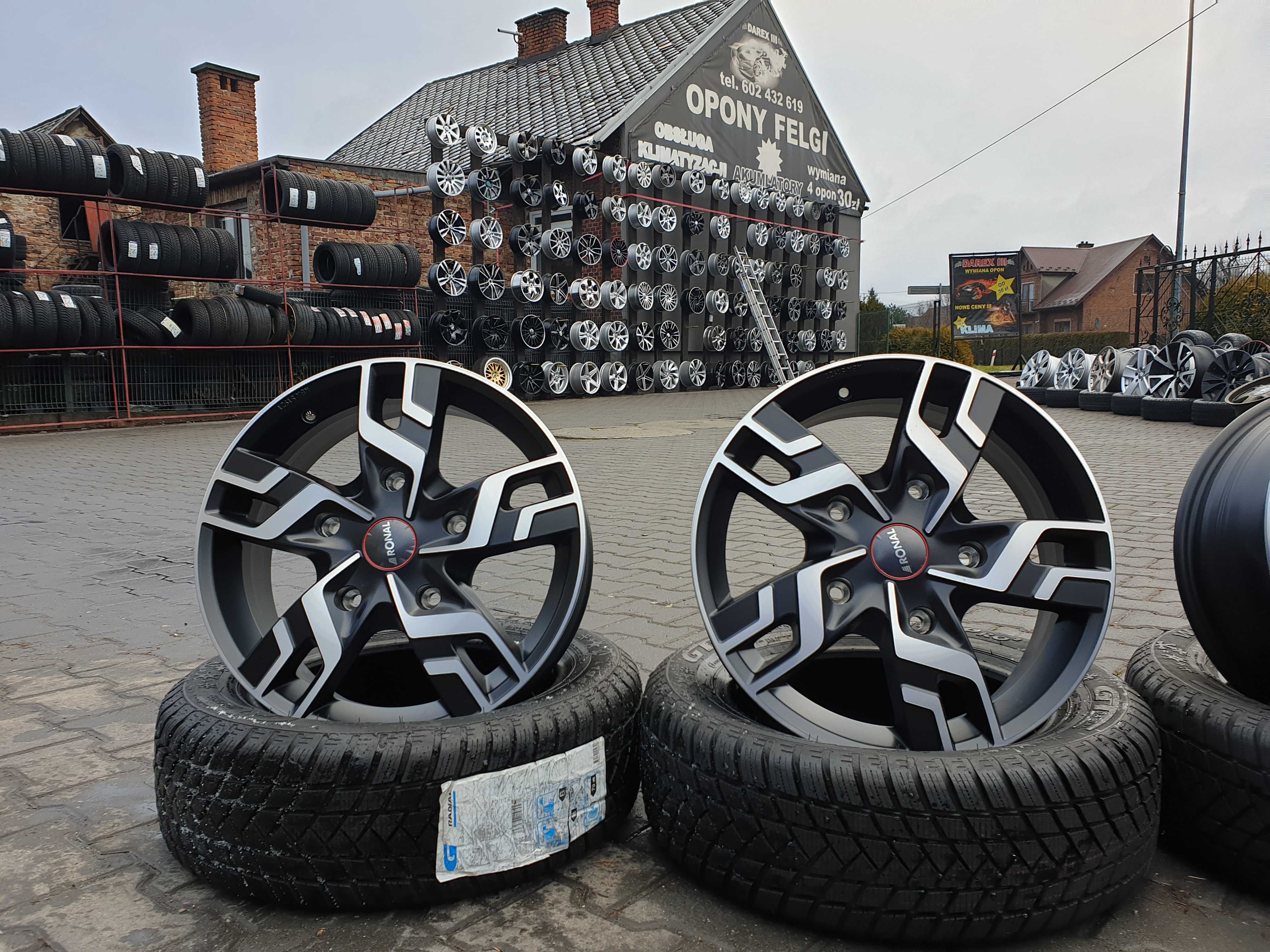 Felgi aluminiowe RONAL 17" 5x160 7J ET53 Ford ITP.