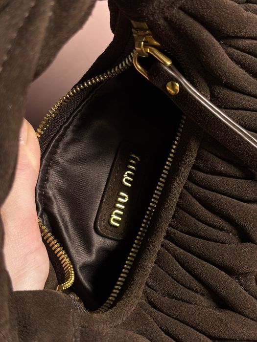 Torebka miumiu brązowa