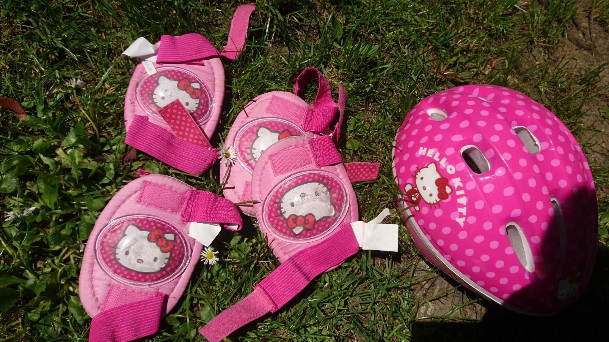 Rolki Hello Kitty różowe dla dziewczynki
