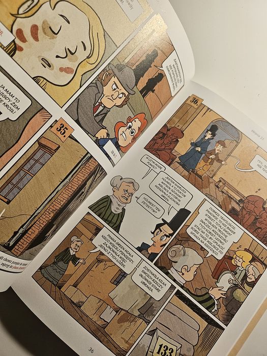 Sherlock - cień Kuby rozpruwacza - komiks paragrafowy