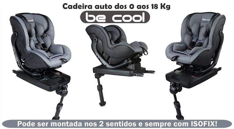 Cadeira Auto com isofix dos 0 aos 18kg RF e FF