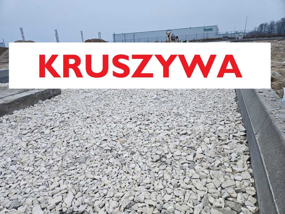 Kruszywo Drogowe z Dostawą 28 T, Kliniec,Tłuczeń, Grysy-RÓŻNE FRAKCJE!