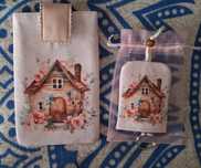 Bolsa de telemóvel e Porta-chaves