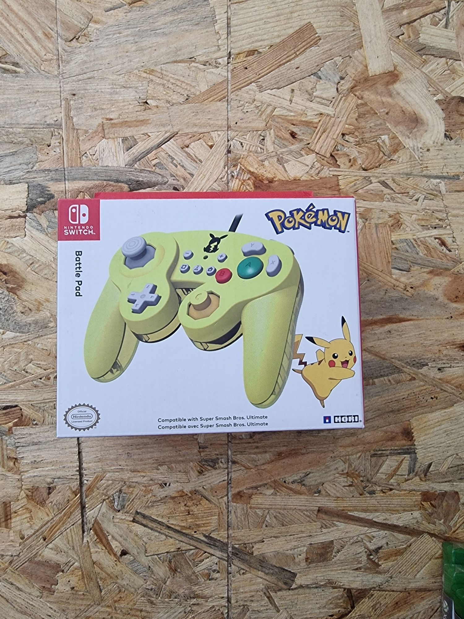 Battle Pad Hori nintendo switch pokemon pikachu