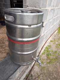 Keg 50 litrów z kranem