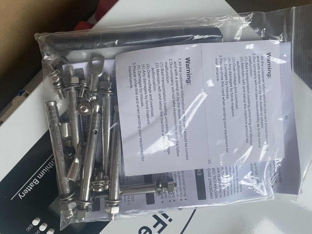 Нова батарея MUST LiFePO4 2.56 кВт·год (25.6V, 100Ah) – 15 000 грн