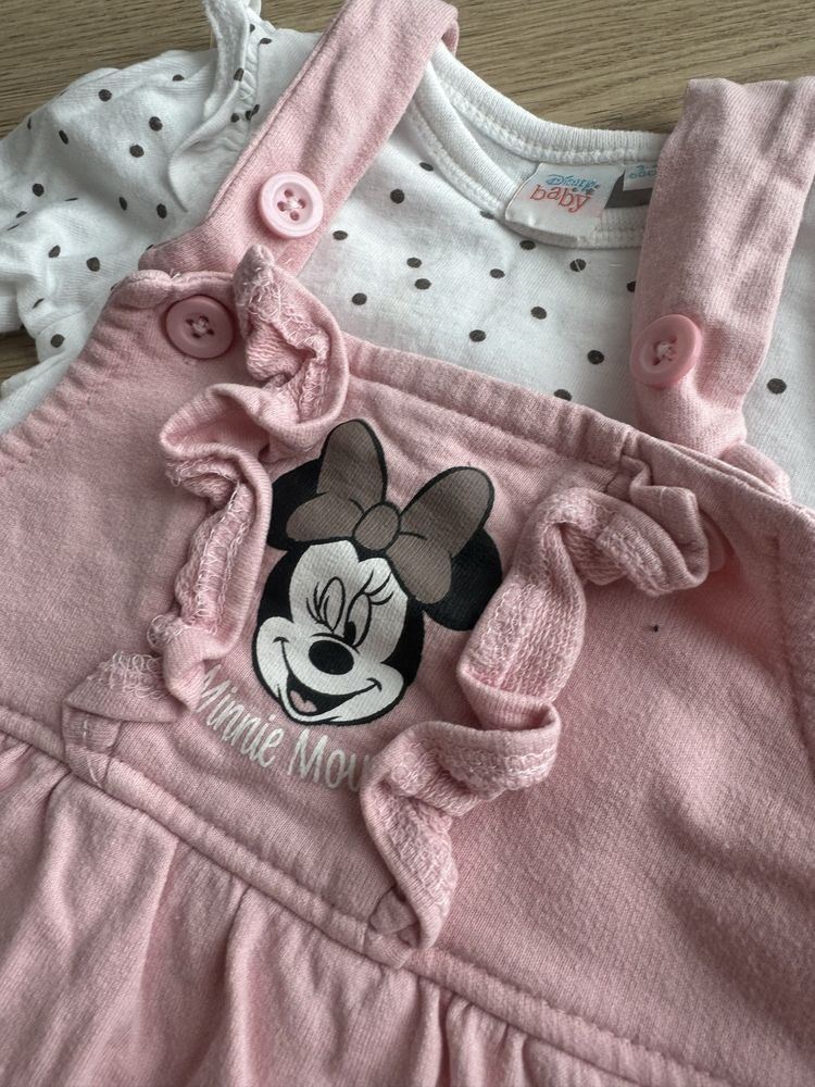 Sukieneczka plus body 68 myszka minnie