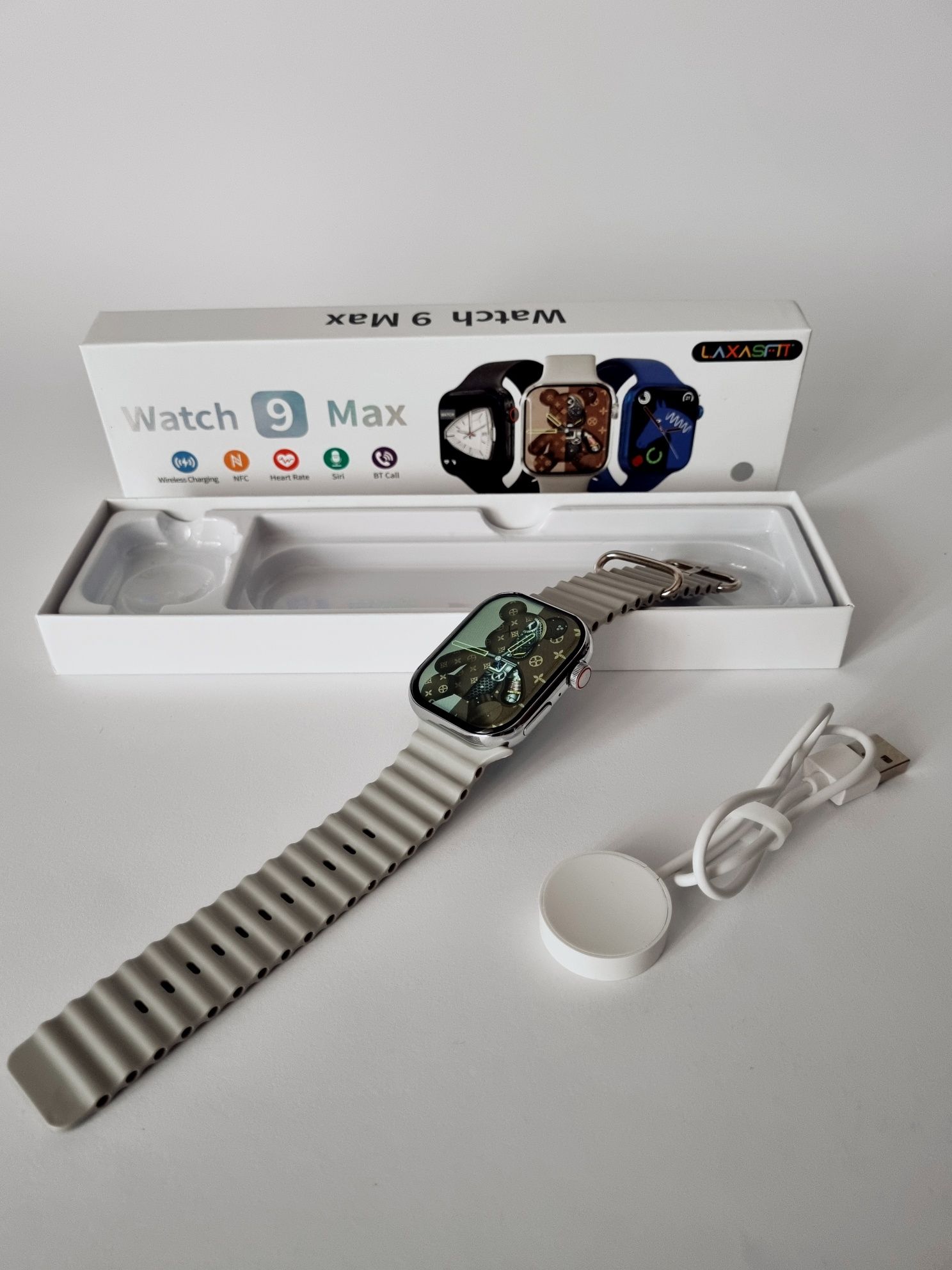 Smartwatch 9 Max z ładowarką Menu PL OKAZJA