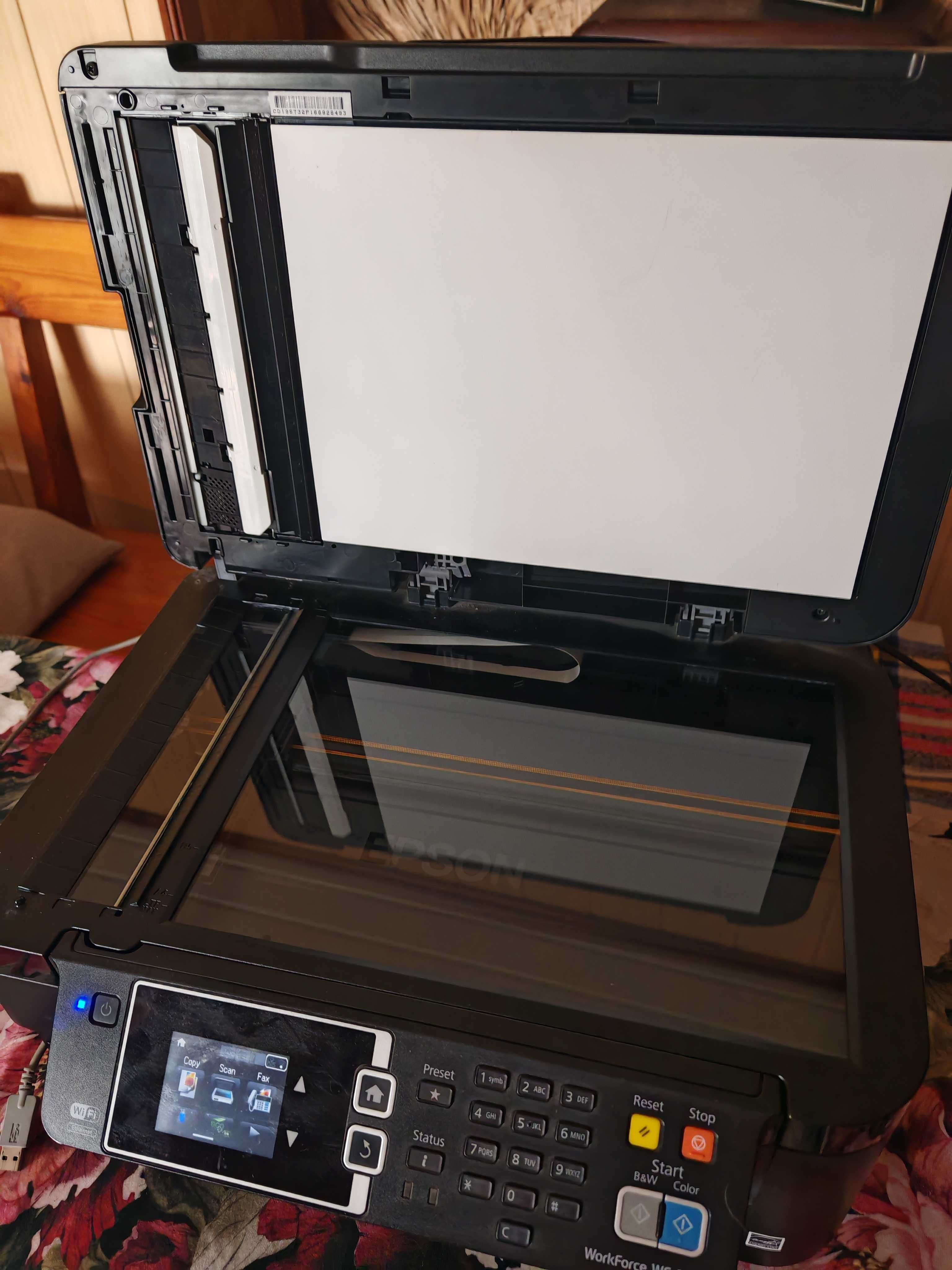 Urządzeń wielofunkcyjne,drukarka,skaner,Epson, ,WF,3x komplety tuszy