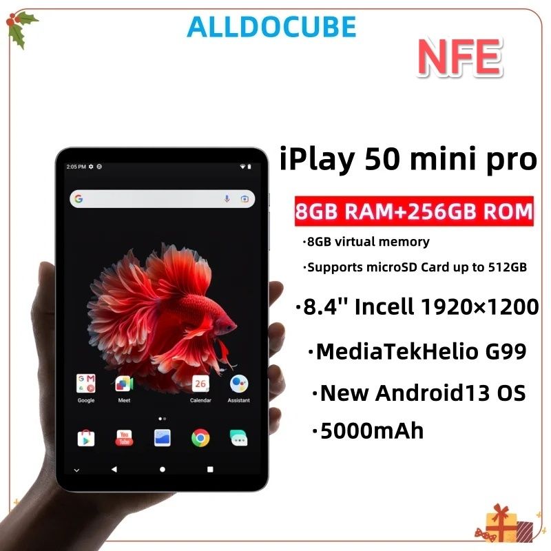 Alldocube iplay 50 mini Pro 8/256 NFE LTE Helio G99 5000mAh+Чохол