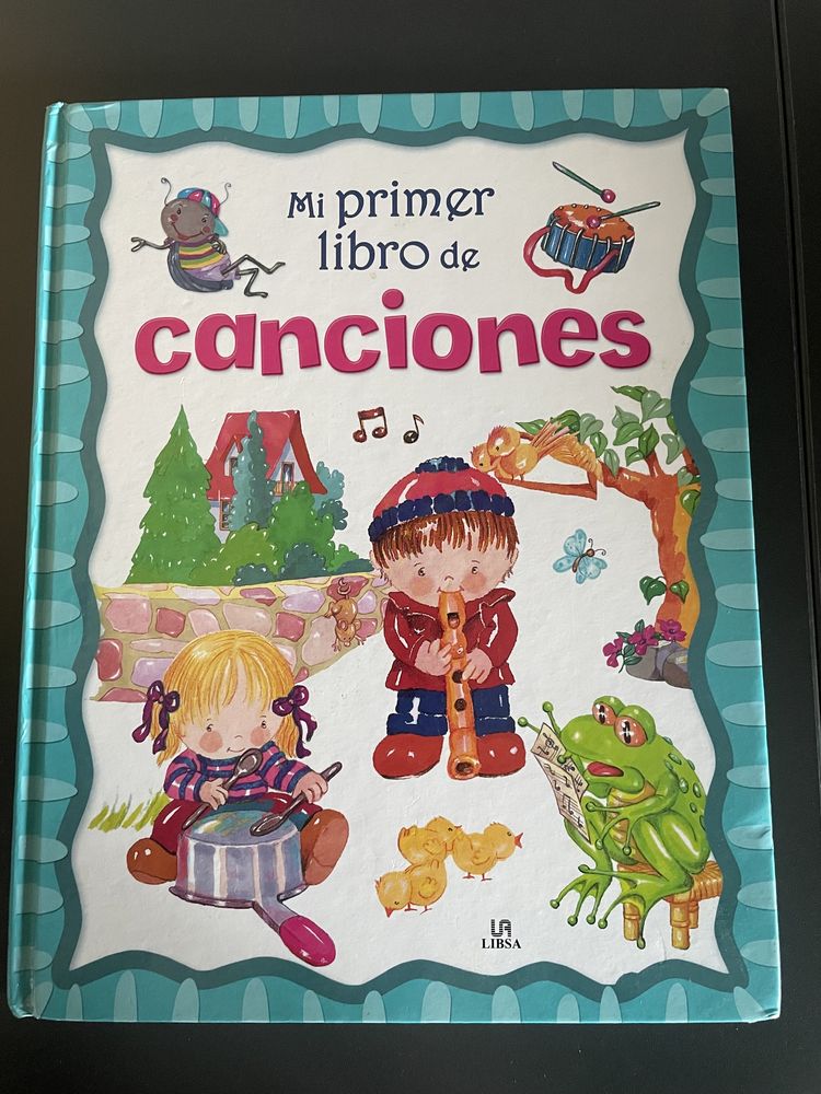 Mi primer libro de canciones - książka piosenki hiszpańskie
