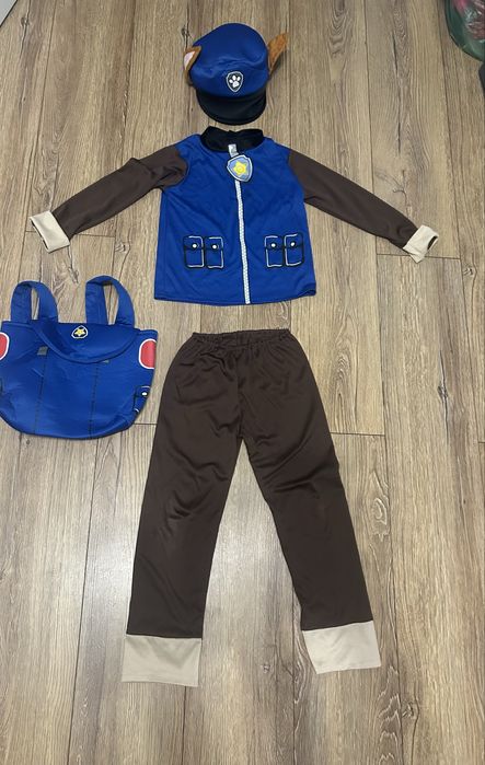 Strój Przebranie Psi Patrol Chase Piesek Psi Policjant 110/116