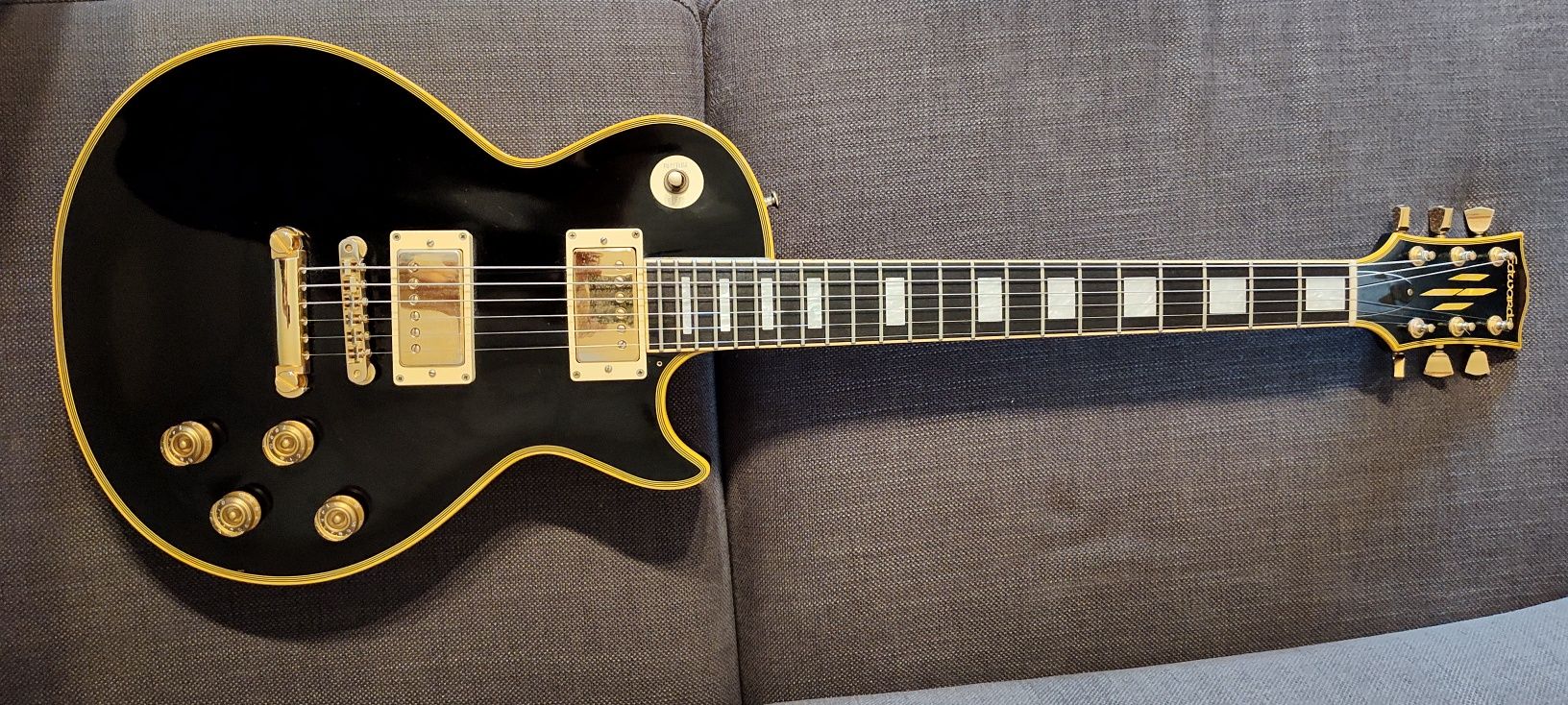 Edwards Les Paul Custom Black Beauty