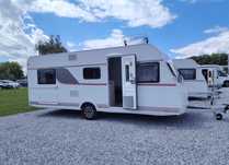 Nowa Przyczepa Kempingowa Burstner Premio 530TL XCAMP Hobby Adria