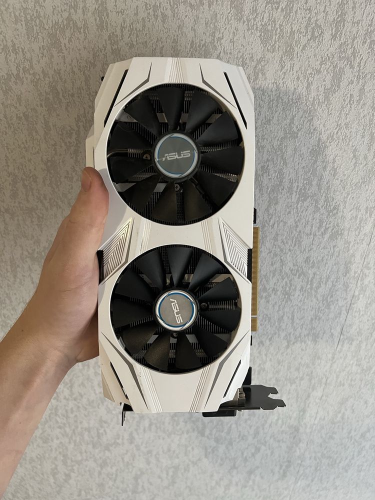 Відеокарта Asus Dual gtx 1060 6gb НА ПЛОМБІ
