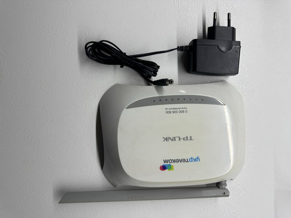 Роутер tp-link укртелеком td w8901n