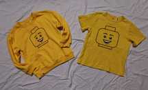 H&M bluza i koszulka Lego 110-116cm