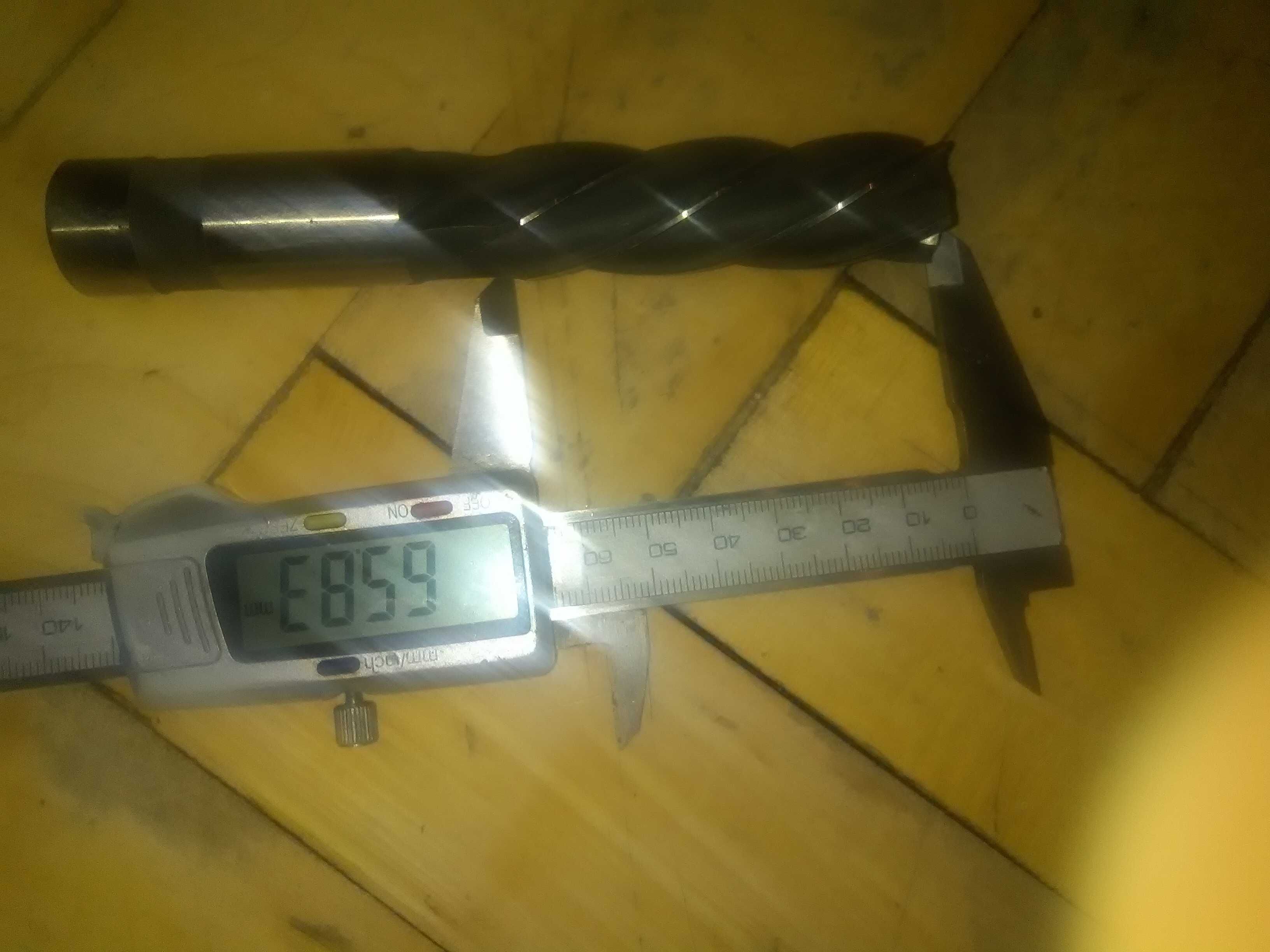 Frez palcowy na stożku od fi 10 do fi 80