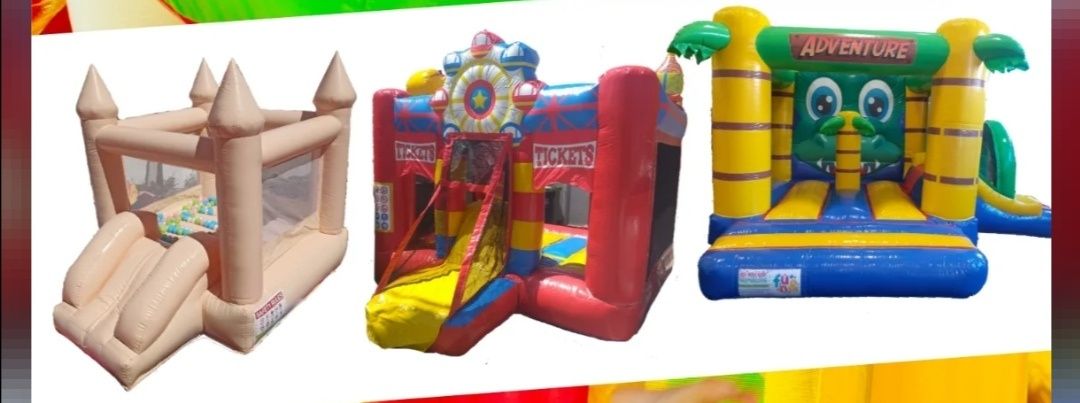 Os insufláveis mais divertidos!
