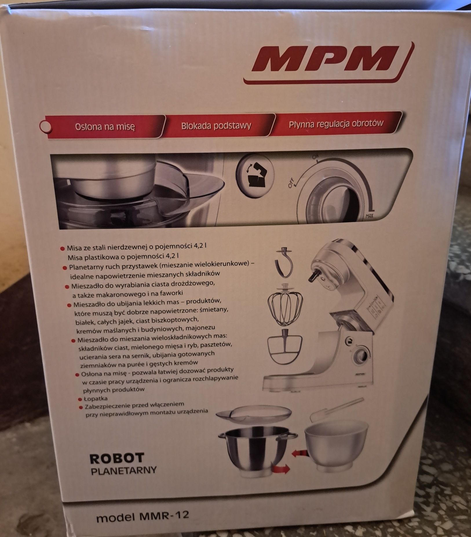 MPM Robot planetarny, model MMR-12