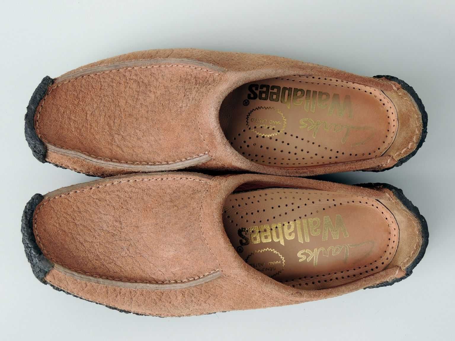 Z naturalnej skóry "Clarks" rozmiar opisany uk 3,5 (35)