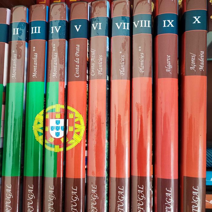 Coleção de livros Terras de Portugal
