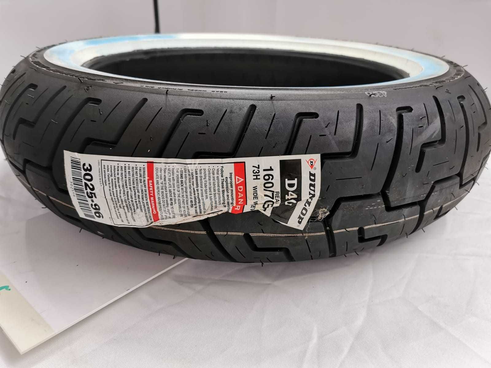 Opona koło Dunlop D401 160/70/17 NOWA Harley Davidson Biały pasek