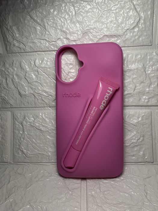 Чохол 16 plus рожевий rhode‼️‼️‼️