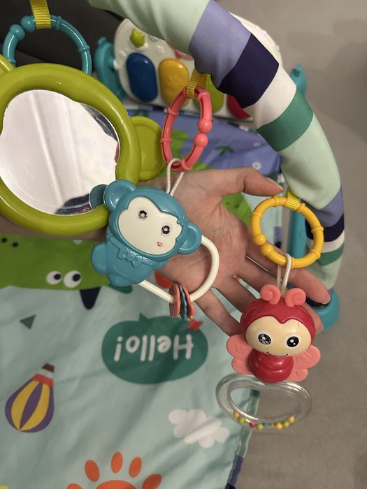 Розвиваючий музичний килимок дитячий