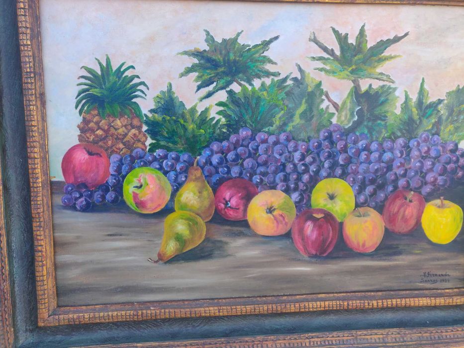Quadro pintado à mão