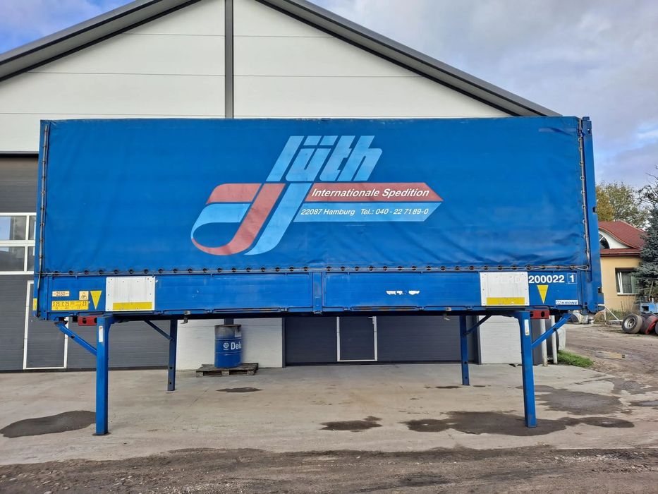 Krone Zabudowa BDF 7,45 18 palet Faktura VAT  Zabudowa Krone BDF 7,45 18 palet Faktura VAT