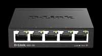 Switch rede 5 portas Gigabit D-Link DGS-105 10/100/1000