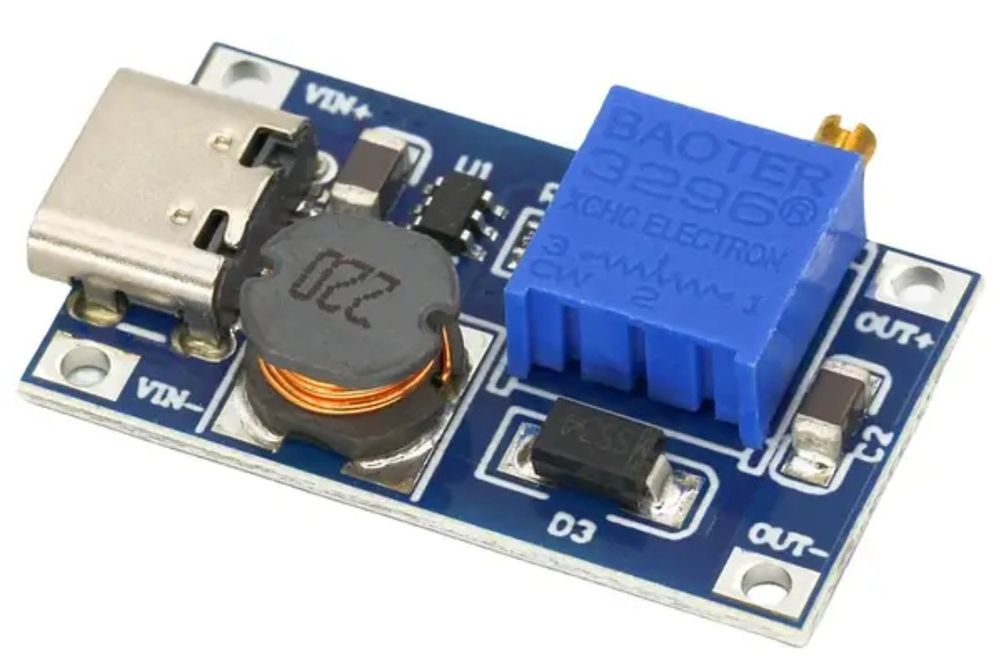 Регулюємий модуль підвищення напруги