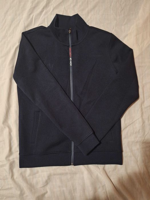 Casaco em malha cardada para rapaz de 13/14 anos