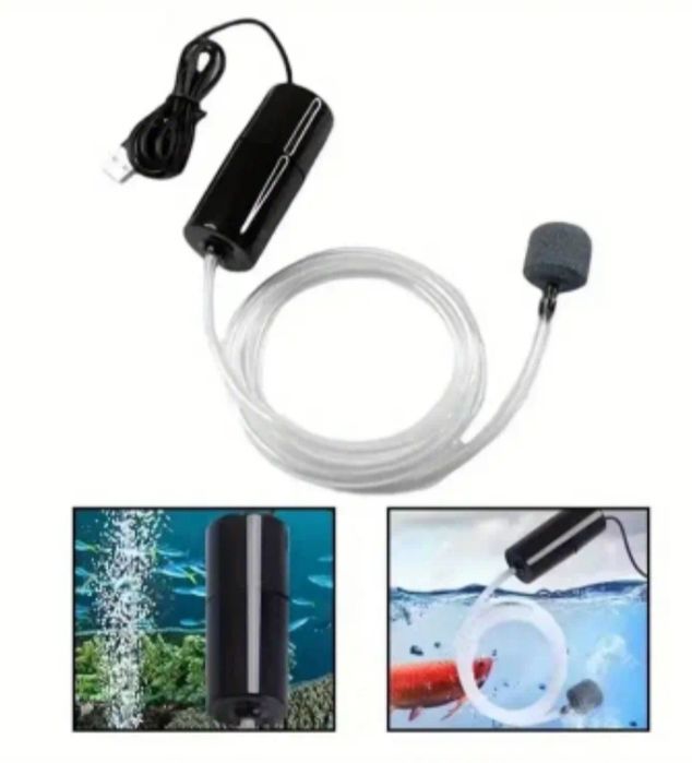 Napowietrzacz do akwarium pompa tlenu