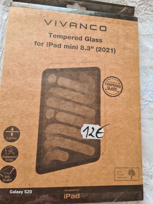 Szkło ochronne na mini tablet 8.3 Vivanco