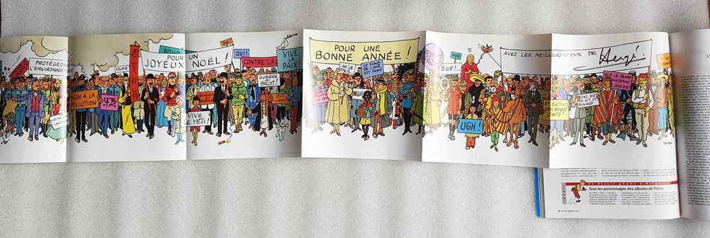 Revista Geo ~ Edição Especial "Tintin" ~ Com Poster Gigante ~ 2000