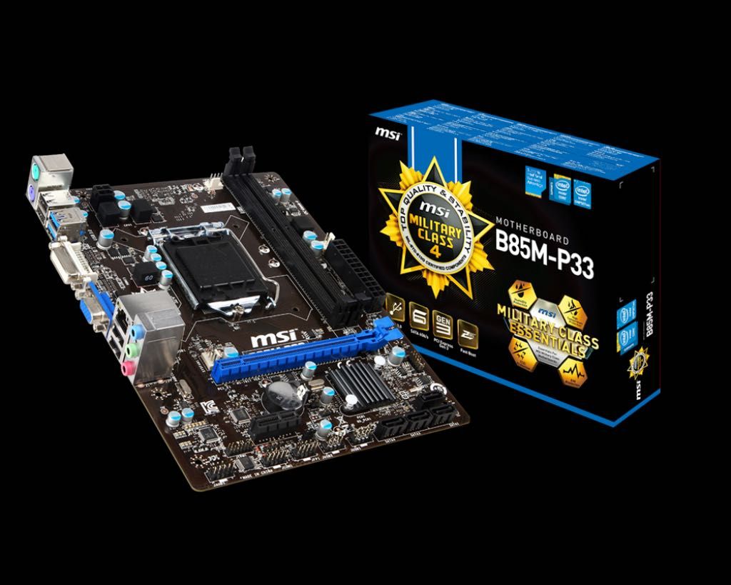 Материнська плата Msi B85M-P33