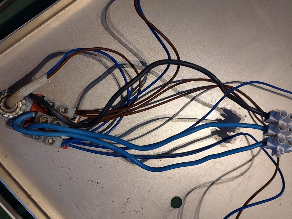 Żyrandol loft metal szkło