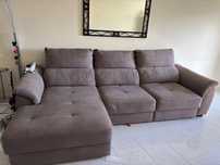 Sofa chaise-longue Conforama
