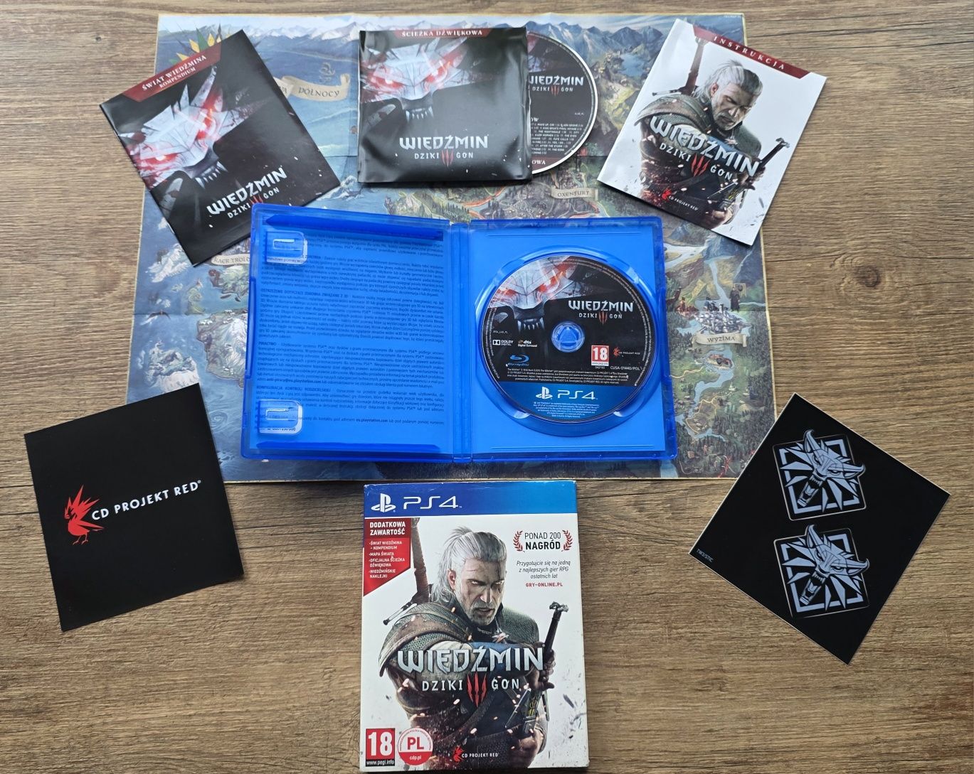 Wiedzmin 3 dziki Gon Ps4 - edycja premierowa