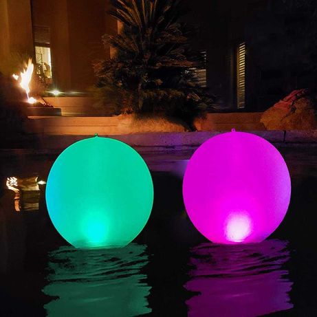 Luzes LED para piscina, exteriores, deco de festa na piscina, novo