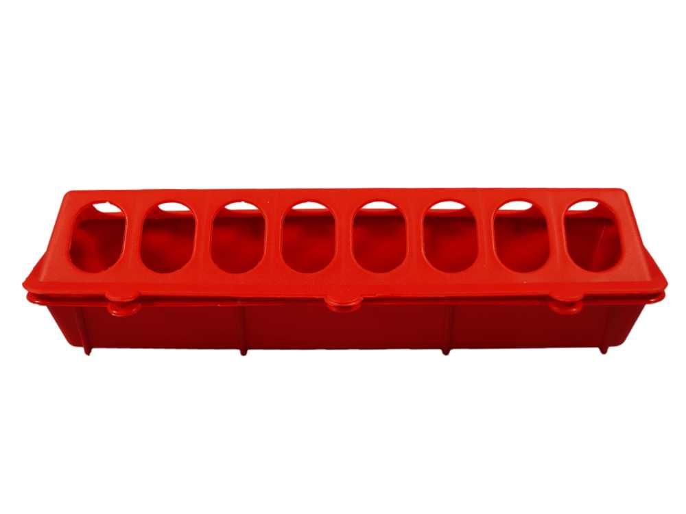 ZESTAW 3 szt. Karmnik KARMIDŁO korytkowe 30cm dla kur bażantów ptaków