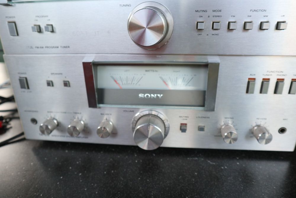 Wieża Sony Vintage Wzmacniacz Tuner Deck Na prezent