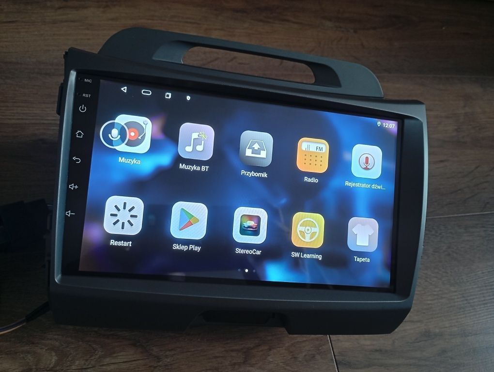 Kamera radio and 12 kia sportage 10-15 nowe 8/128 4g 5g sim gps aauto
