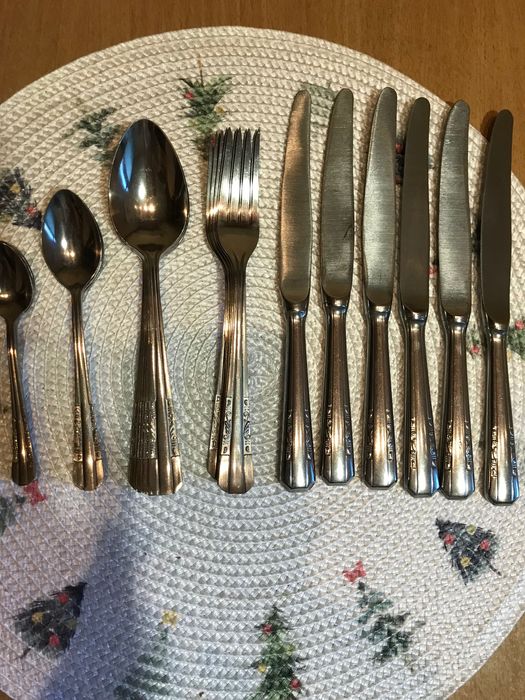 Sztućce 30szt ze stali nierdzewnej