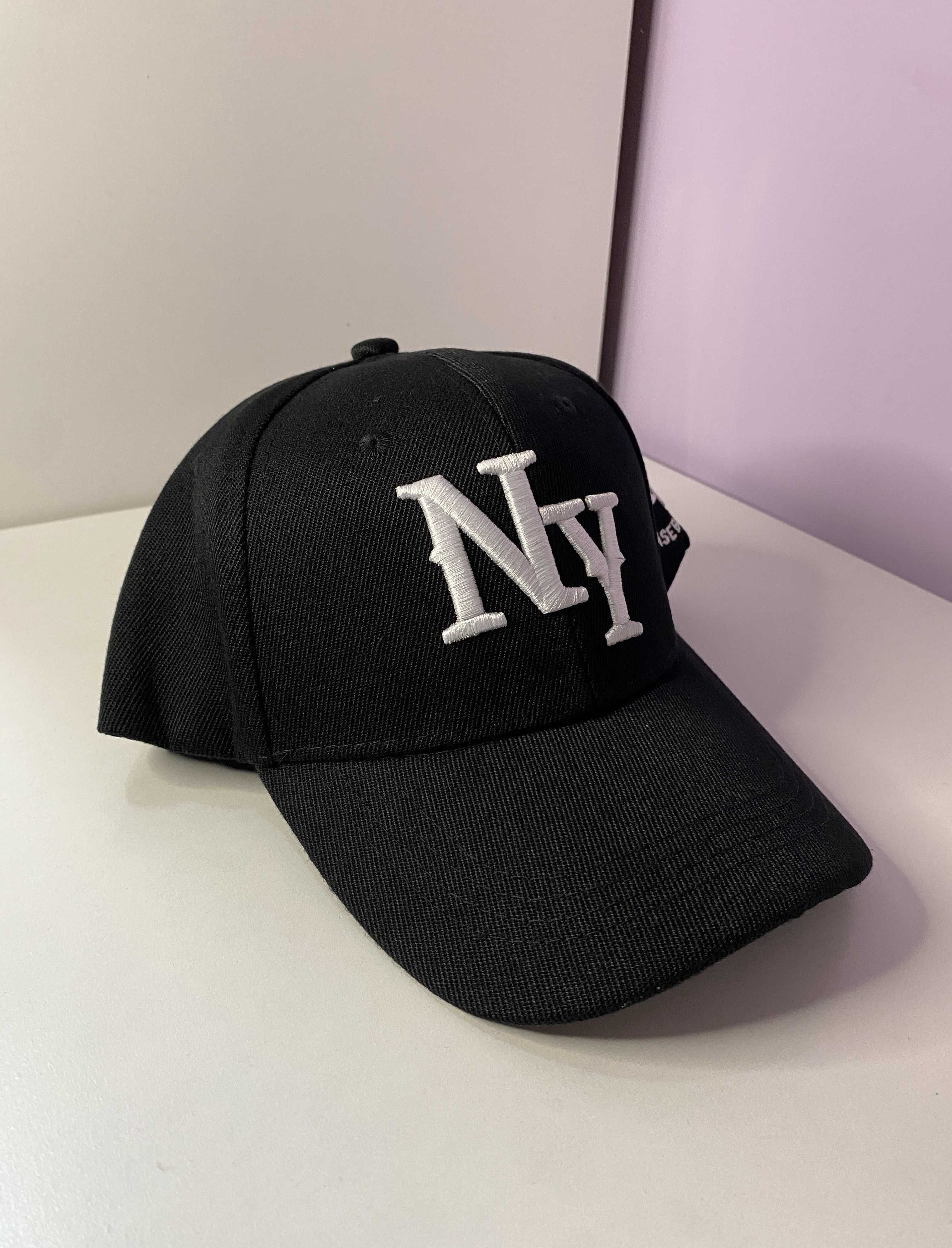 Męska czapka bejsbolówka z daszkiem NY New York Haft